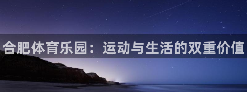 一竞技官方正版app娱乐40996：合肥体育乐园：运