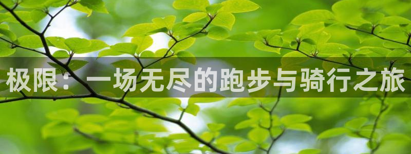 一竞技官方正版app神州：极限：一场无尽的跑步与骑行之旅